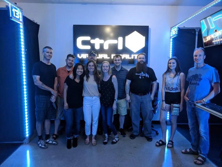 VonClaro staff at CTRL Virtual Reality